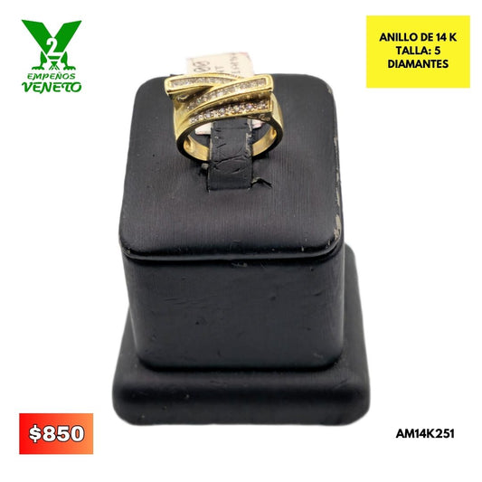 ANILLO DE 14 KILATES AM14K251