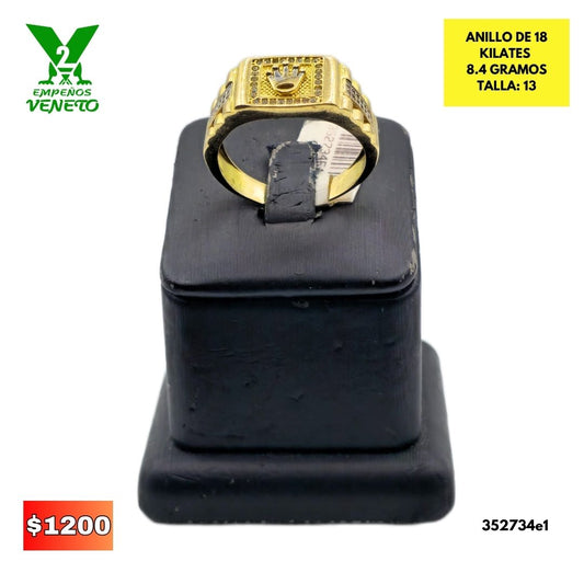 ANILLO DE 18 KILATES 352734E1