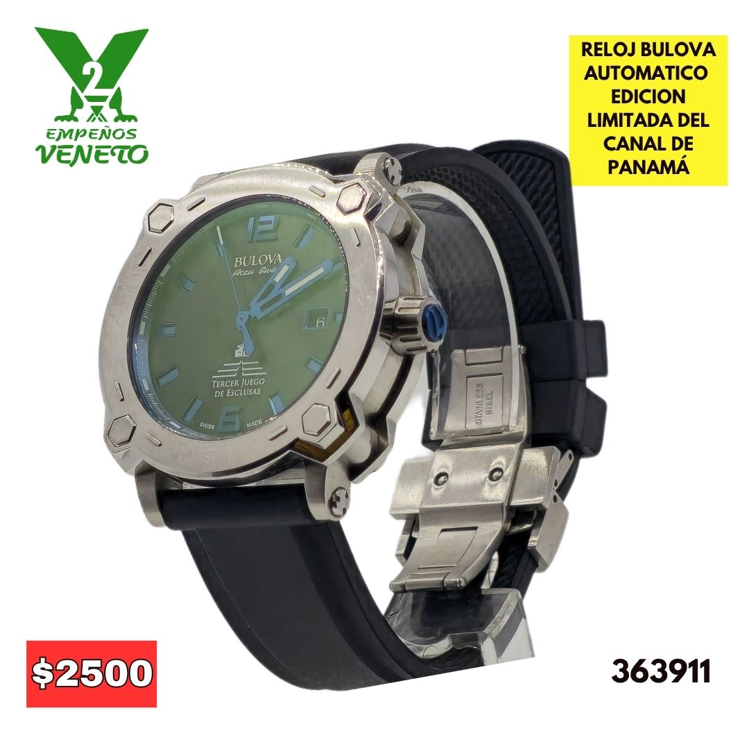 RELOJ BULOVA AUTOMATICO 363911
