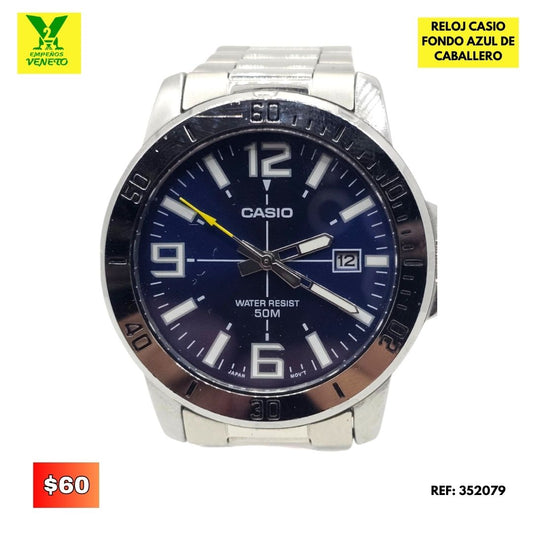RELOJ CASIO FONDO AZUL 352079