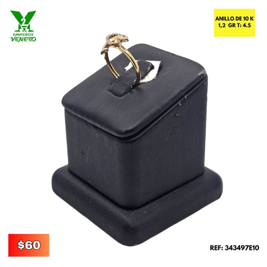 ANILLO DE 10KILATES CON DISEÑO DE DELFIN 343497E10