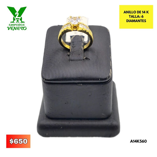 ANILLO DE 14 KILATES A14K560