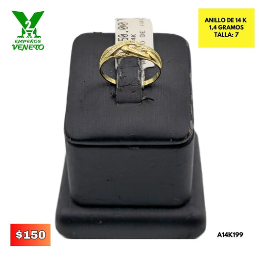 ANILLO DE 14 KILATES A14K199