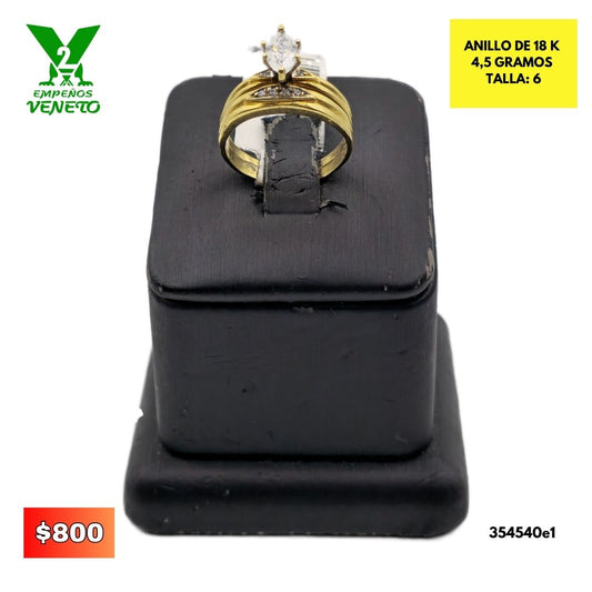 ANILLO DE 18 KILATES 354540E1