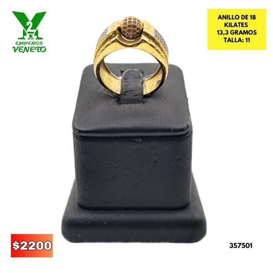 ANILLO DE 18 KILATES 357501