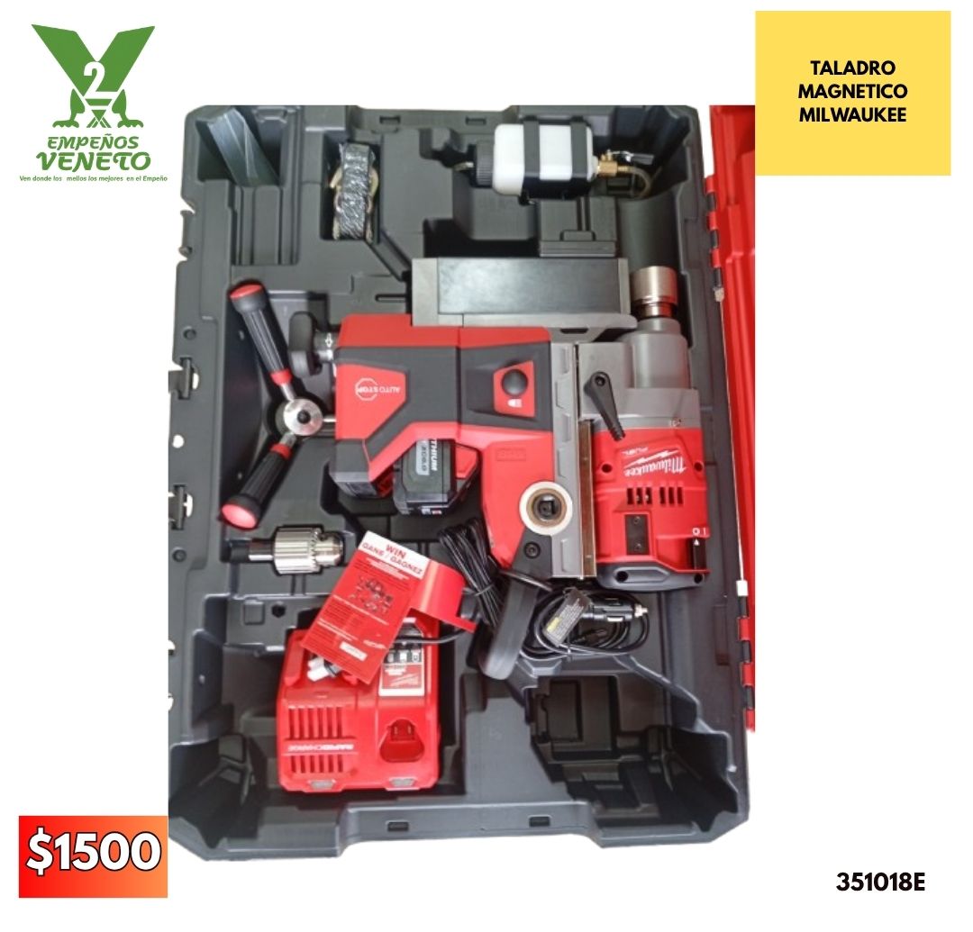 TALADRO MAGNETICO MILWAUKEE 351018e3