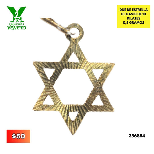 DIJE DE ESTRELLA DE DAVID 356884