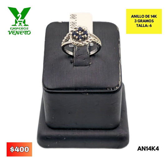 ANILLO DE 14 KILATES AN14K4