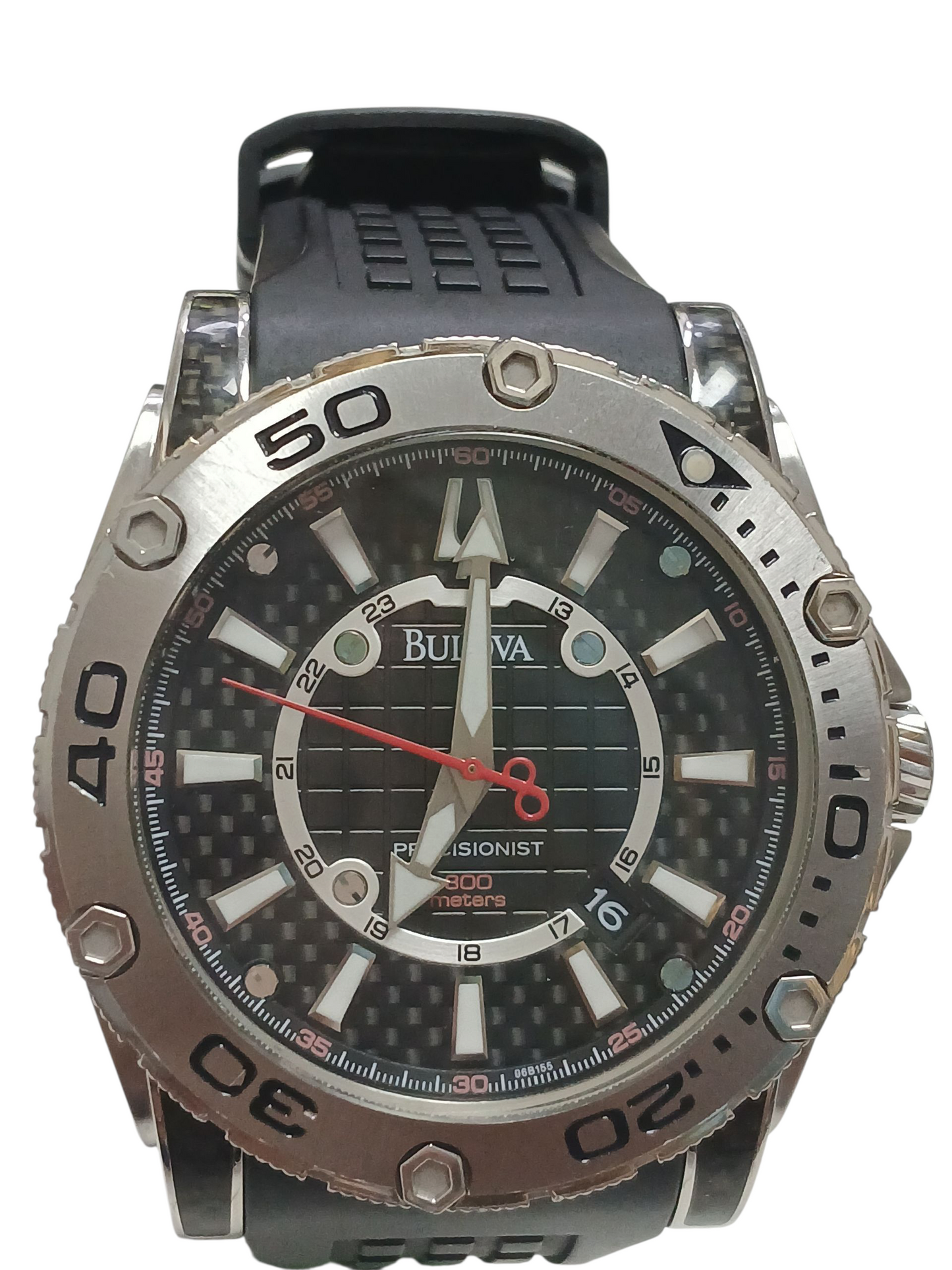 RELOJ BULOVA CHAPLAIN BLACK 1467