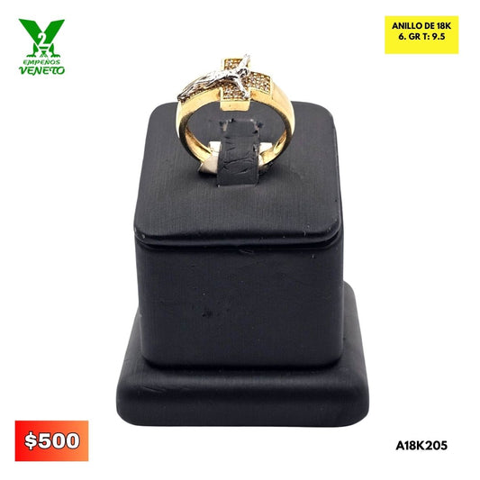 ANILLO DE 18 KILATES A18K205