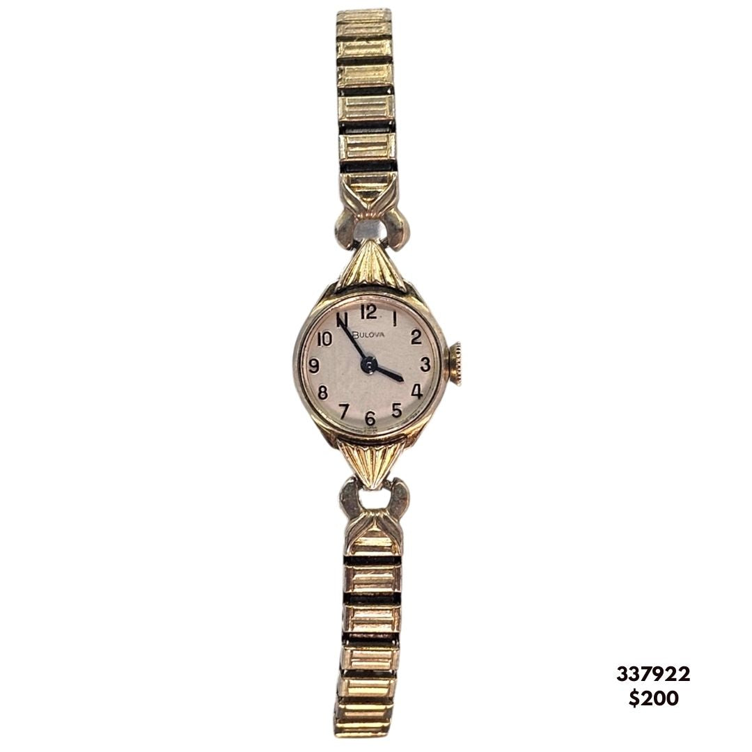 RELOJ BULOVA VINTAGE DE CUERDA 337922