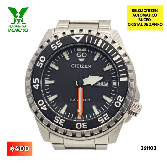 RELOJ CITIZEN AUTOMATICO 361102