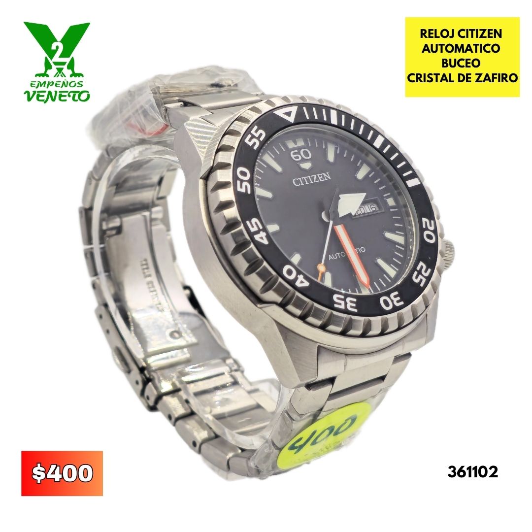 RELOJ CITIZEN AUTOMATICO 361102