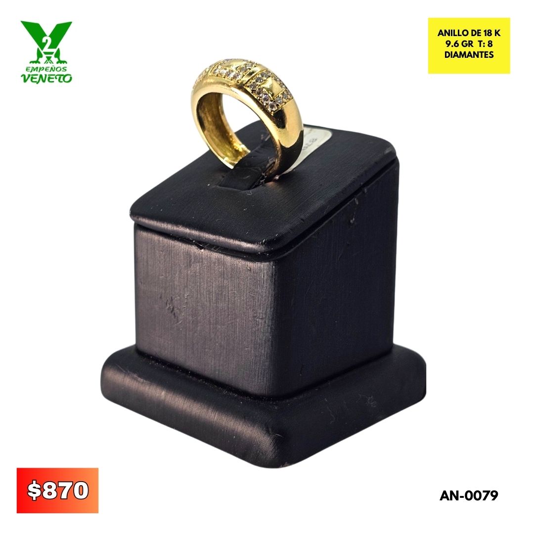 ANILLO DE ORO 18K AN-0079