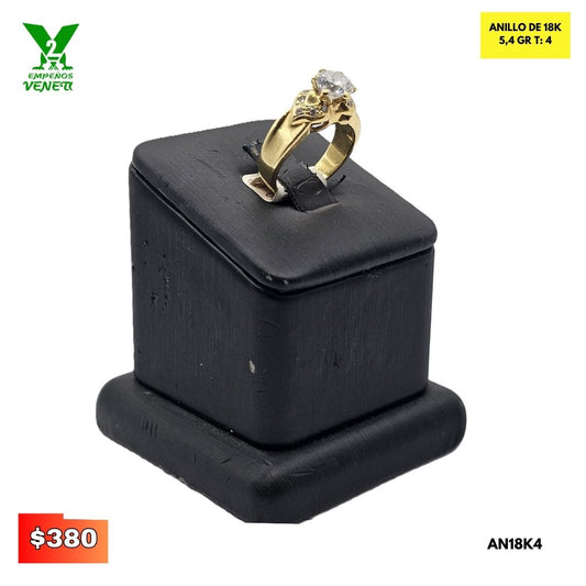 ANILLO DE 18 KILATES AN18K4