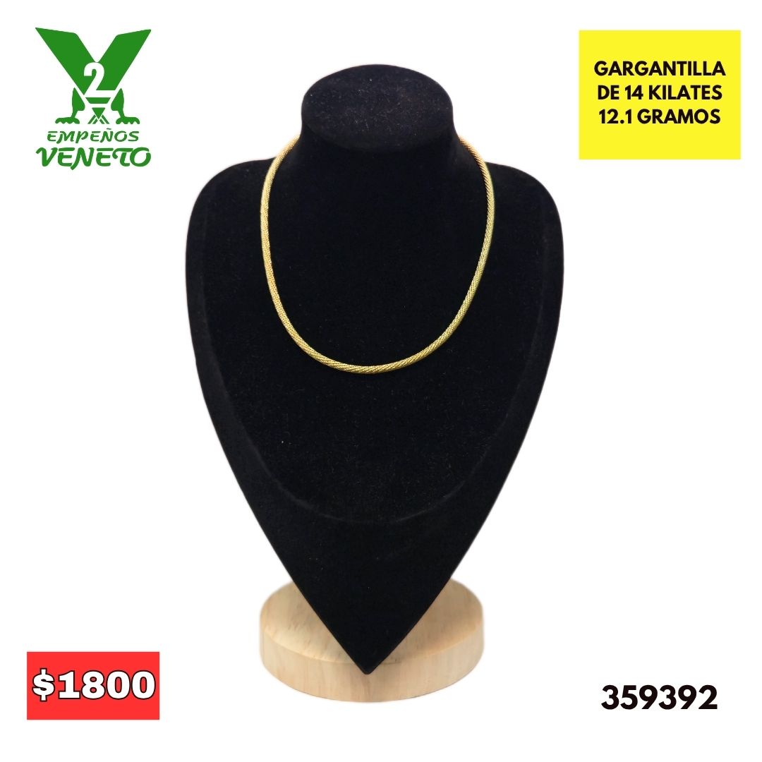 GARGANTILLA DE 14 KILATES 359392