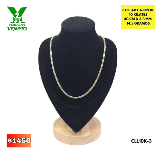 COLLAR DE 10 KILATES CL10K-3