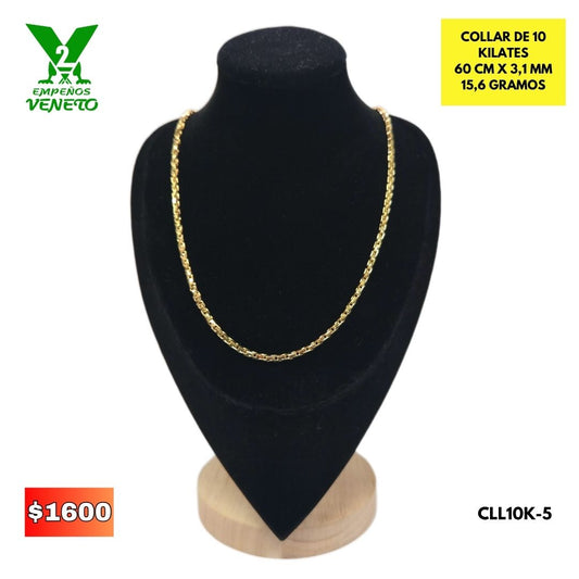 COLLAR DE 10 KILATES CLL10K-5