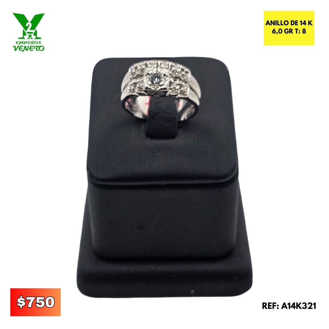 ANILLO DE ORO 14K A14K321