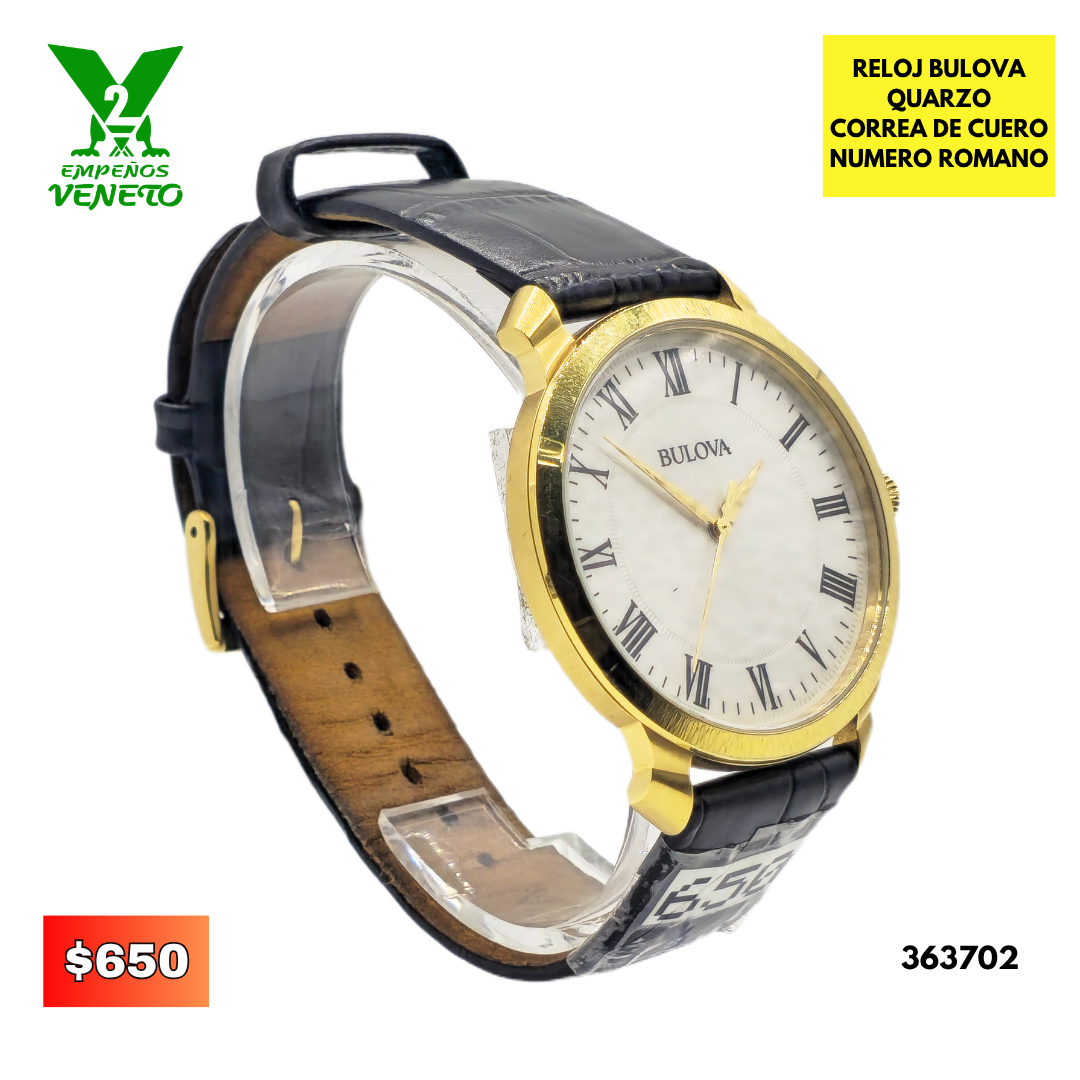 RELOJ BULOVA CLASICO 363702