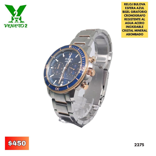RELOJ BULOVA 2275 EN CAJA