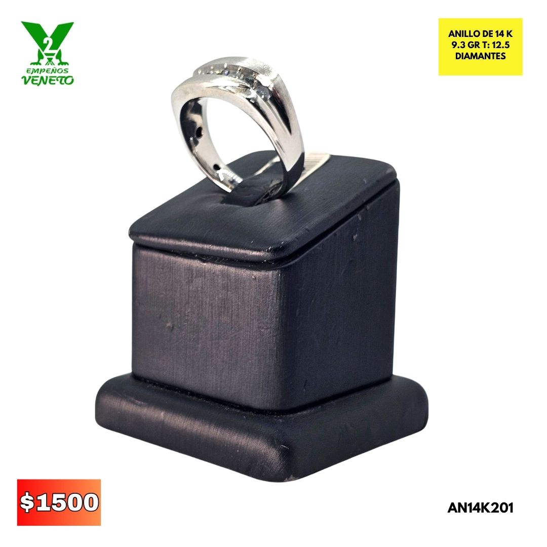 ANILLO DE ORO 14K AN14K201