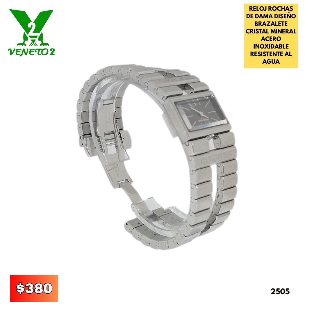 RELOJ ROCHAS DE DAMA 2505