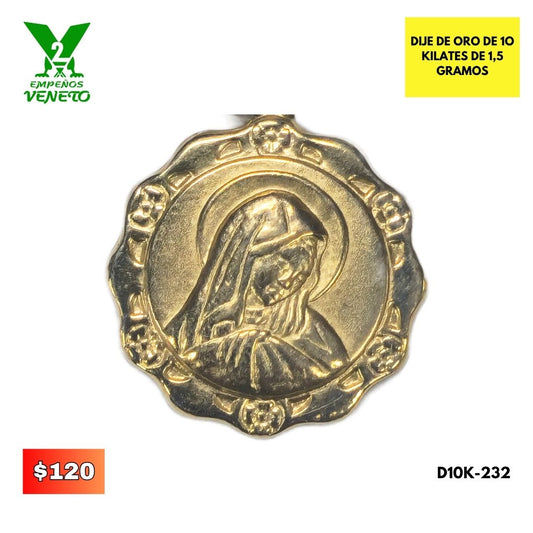 DIJE DE ORO DE 10 KILATES D10K-232