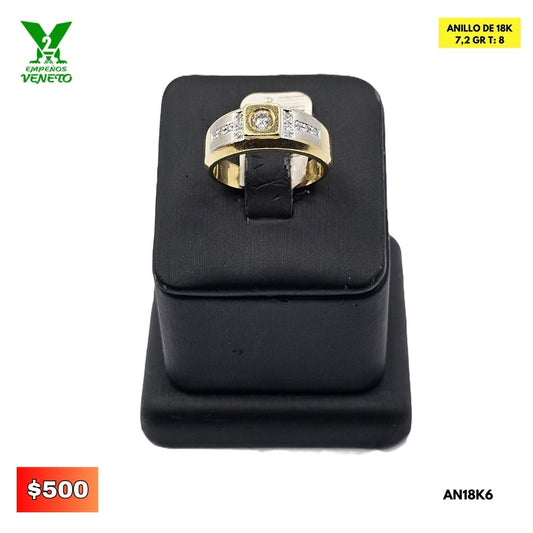 ANILLO DE 18 KILATES AN18K6