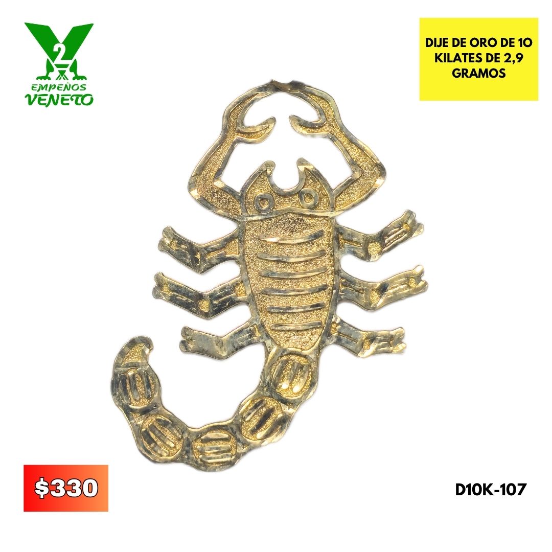 DIJE DE ORO DE 10 KILATES