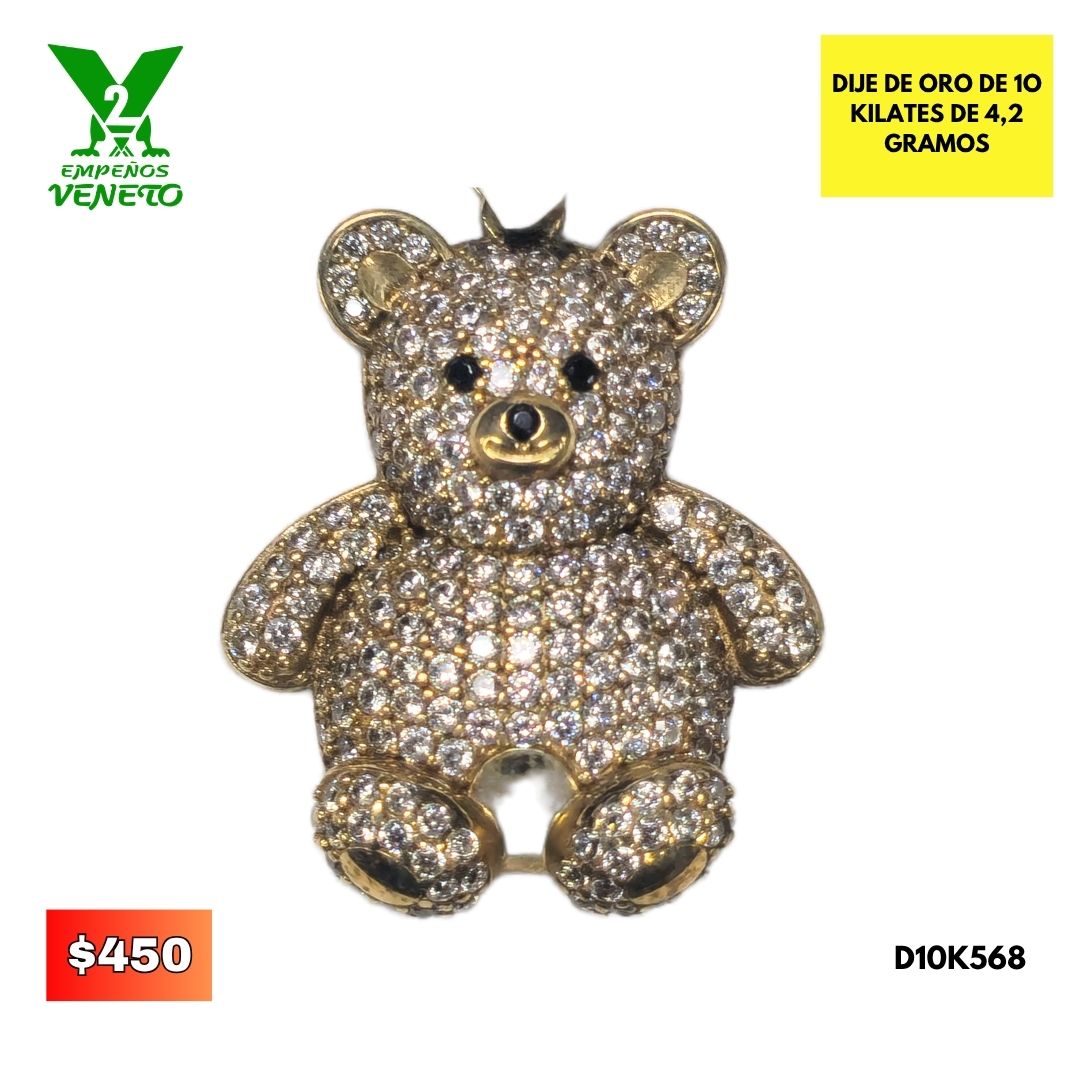 DIJE DE ORO DE 10 KILATES D10K568