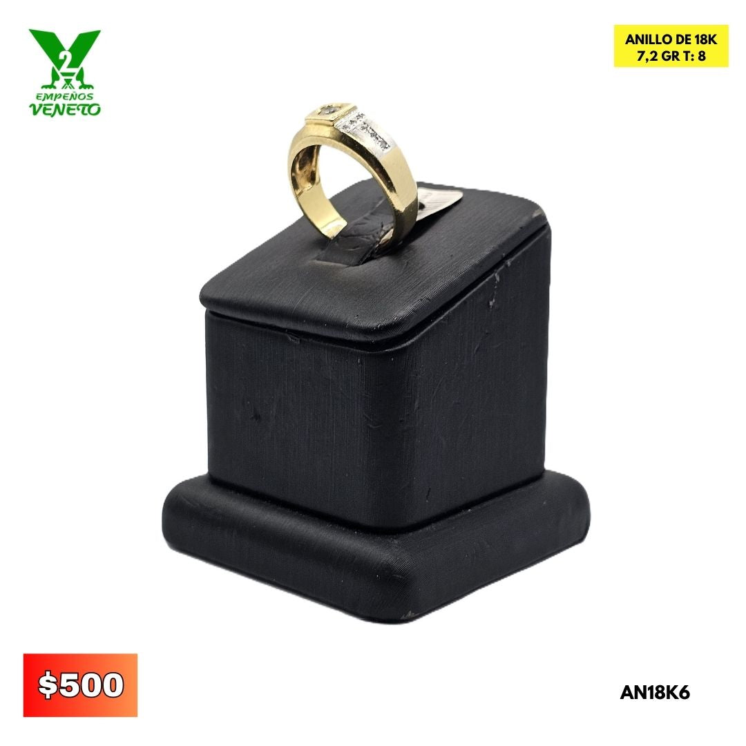 ANILLO DE 18 KILATES AN18K6