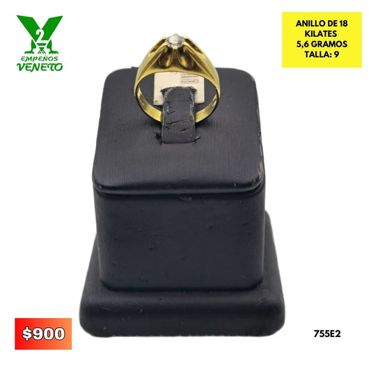 ANILLO DE 18 KILATES 755E2