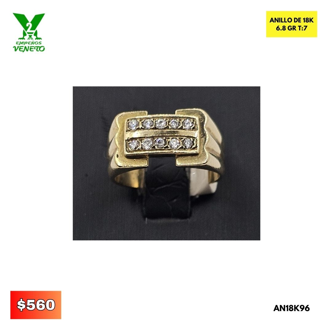 ANILLO DE 18 KILATES AN18K96