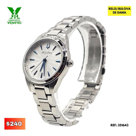 RELOJ BULOVA DE DAMA 351643