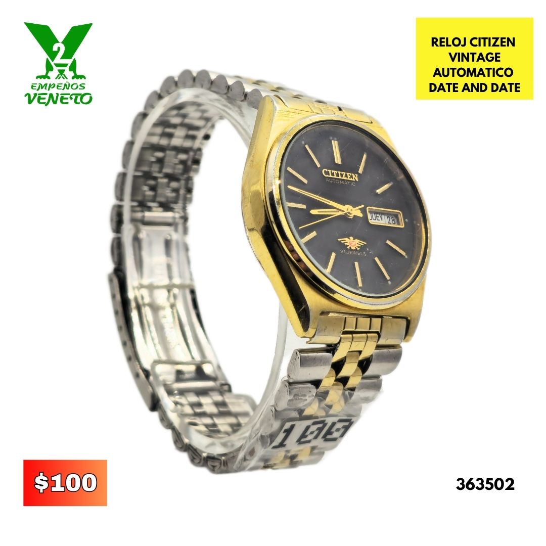 RELOJ CITIZEN AUTOMATICO VINTAGE 363502