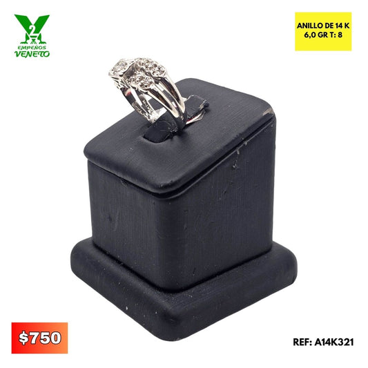 ANILLO DE ORO 14K A14K321