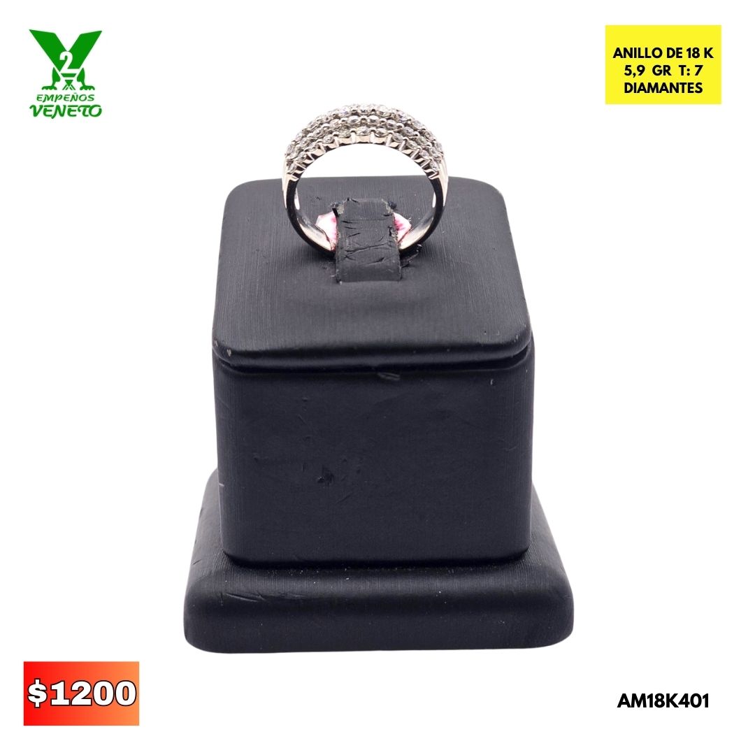 ANILLO DE 18 KILATES AM18K401