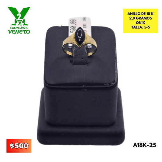 ANILLO DE 18 KILATES A18K-25
