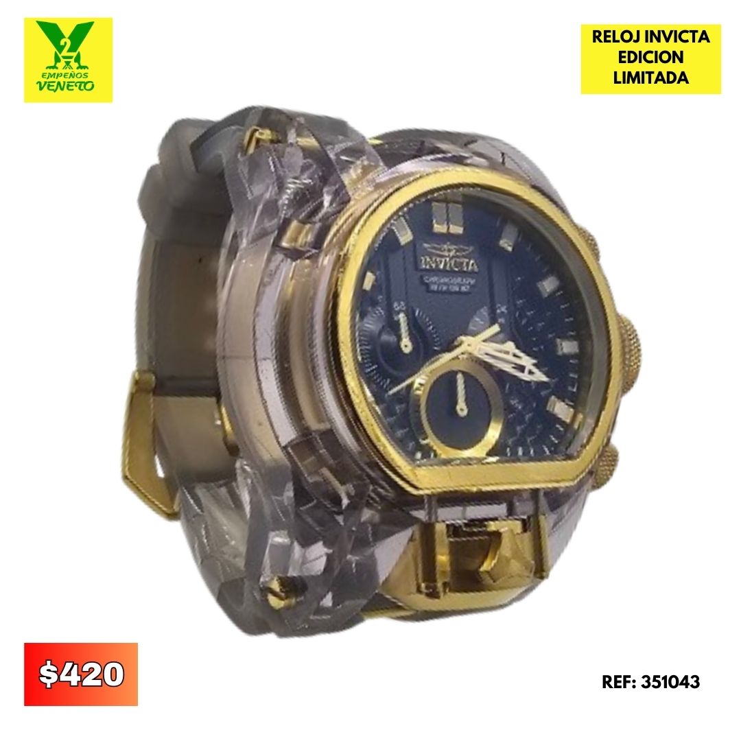 RELOJ INVICTA EDICION LIMITADA 351043