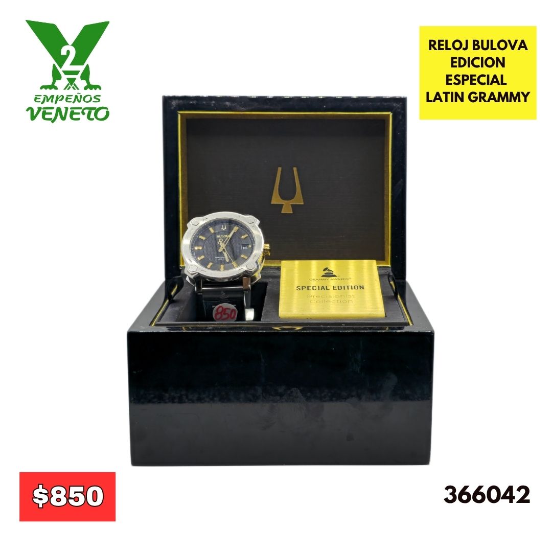 RELOJ BULOVA LATIN GRAMMY 366042