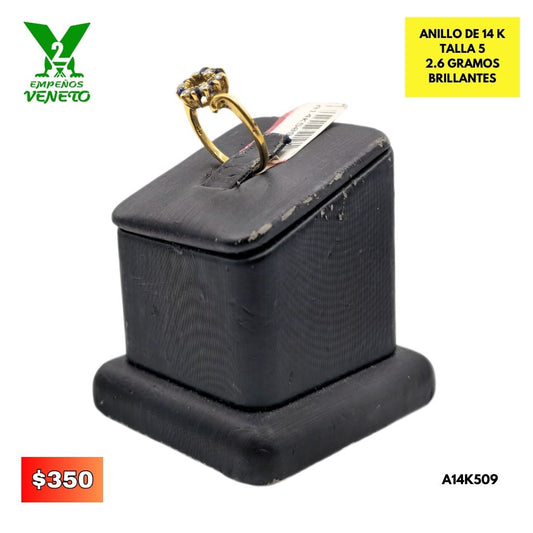 ANILLO DE 14 KILATES A14K509