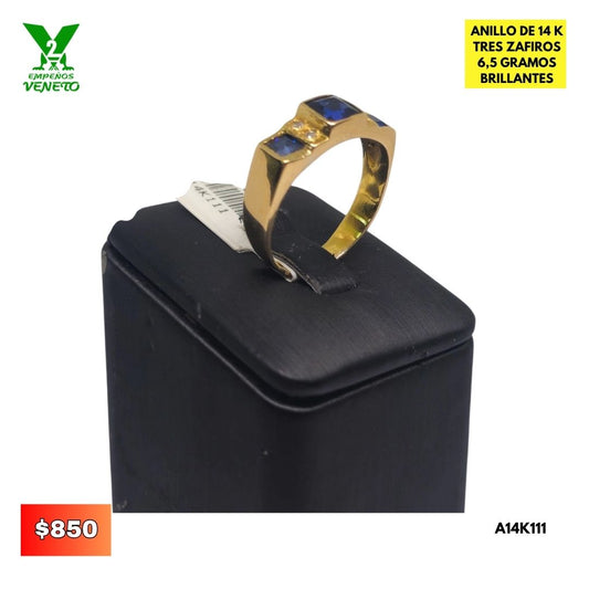 ANILLO DE 14 KILATES A14K111