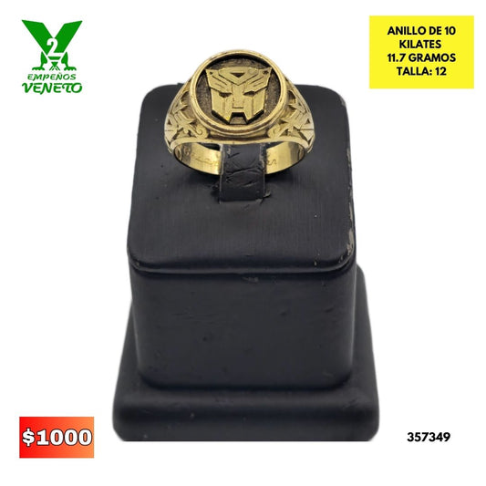 ANILLO DE 10 KILATES 357349