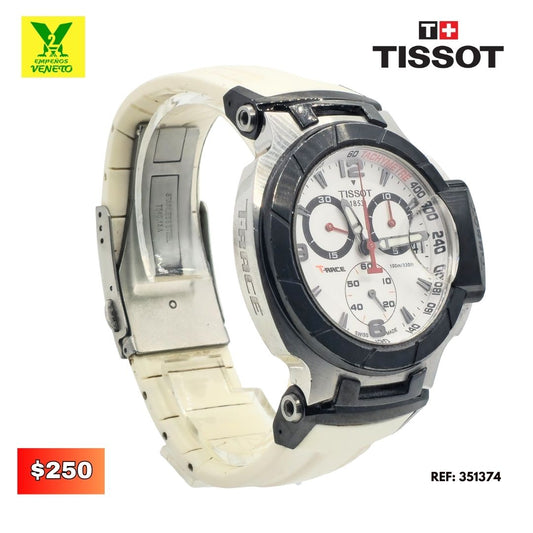 RELOJ TISSOT BLANCO T-RACE 351374