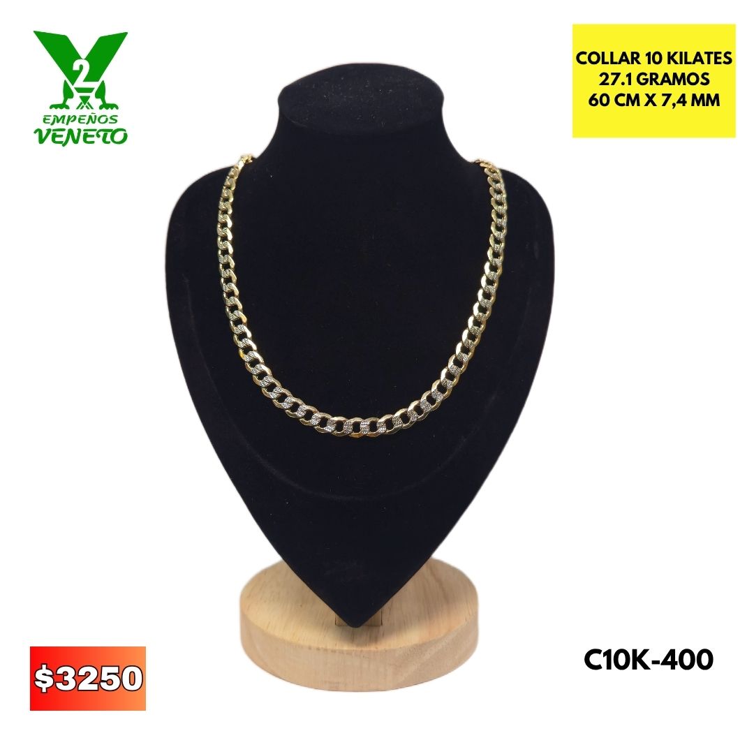 COLLAR DE 10 KILATES C10K-400