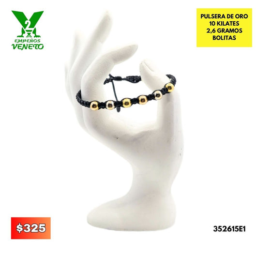 PULSERA DE ORO DE 10 KILATES 352615E1
