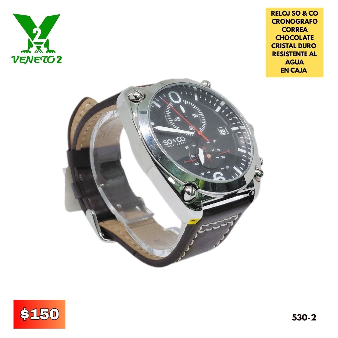 RELOJ SO & CO EN CAJA 530-2