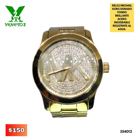 RELOJ MICHAEL KORS DORADO 354012