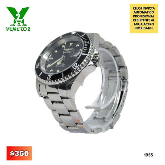 RELOJ INVICTA PLATEADO 1955